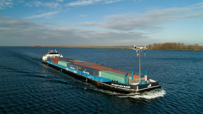Van Truck naar Barge